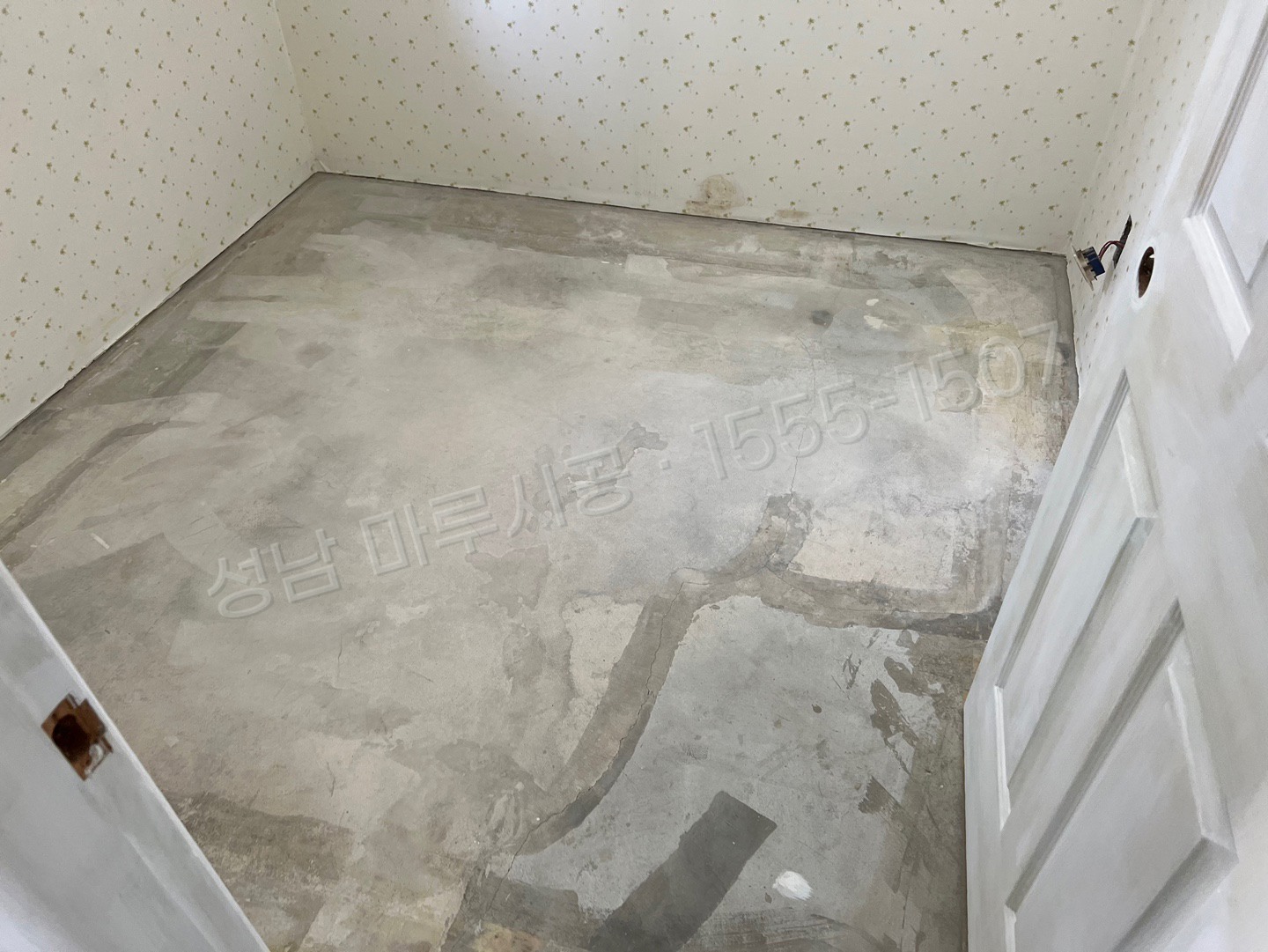 성남 수정구 둔전동 바닥공사 마루시공업체 강마루 스타 하이마루 화이트오크 아파트 시공 전